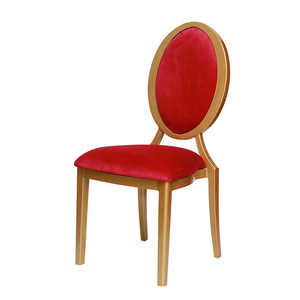 Aluminum Oval Back Banquet <strong>Chair</strong> LQ-B918 - Product Image 1