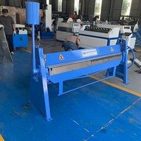 Machine à plier manuelle |   Épaisseur maximale de pliage 1,5 mm |   Machine à fabriquer des conduits