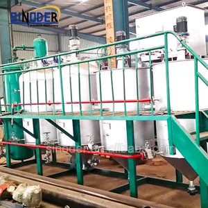 Edible Oil Refining Plant Vegetable Oil Refinery Machine With Low Price