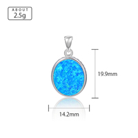 Bijoux en pierres précieuses naturelles de qualité supérieure, pendentif en opale en argent sterling 925, boîte vintage, design floral éblouissant fait main, cadeau de fiançailles
