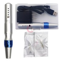 Hot Electric 4 Stufen Geschwindigkeit PMU Tattoo Machine Microb lading Kit für Augenbrauen stickerei Tattoo Machine Set für Augenbrauen Lips Eyeliner