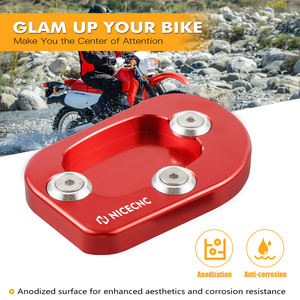 NICECNC Soporte Lateral Ampliado, Placa de Extensión para <span class=keywords><strong>Honda</strong></span> XR650L 1993-2024 2025 <span class=keywords><strong>XR</strong></span> <span class=keywords><strong>650</strong></span> <span class=keywords><strong>L</strong></span> <span class=keywords><strong>XR</strong></span> 650L - Product Image 3