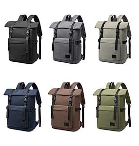 <b>17</b> <b>Inch</b> Anti-theft Geometric Travel <b>Laptop</b> <b>Backpack</b> Unisex Waterproof Daypack Nylon Rolltop School Hiking Camping <b>Backpack</b> - Product Image 6