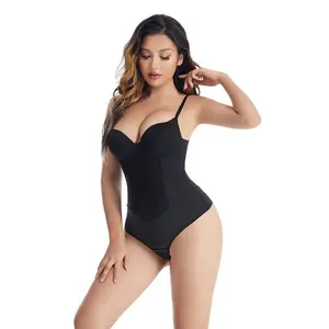 BBody Shaper With Built-In Bra High Quality Women's Lace Body Shaper with Bra Bodysuit Shapewear Tummy Control Body Briefer