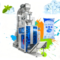 Machine d'emballage de glaçons KL entièrement automatique multi-têtes de pesage 5 kg 2 kg 20 kg