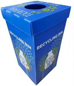 Tùy chỉnh nhựa Hollow Board rác có thể tái chế <span class=keywords><strong>bin</strong></span> - Product Image 1