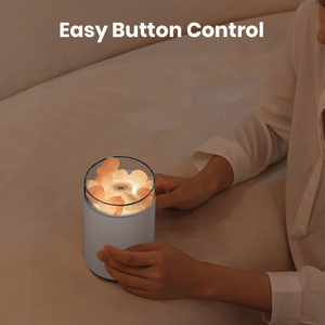 Humidificador de aire con piedra de cristal para dormitorio, lámpara de sal, humidificador de aire de 260Ml, hisopo de algodón, venta al por mayor - Product Image 5