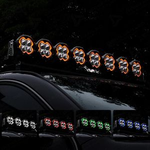 Barre lumineuse LED OffRoad 12V 22 pouces avec DRL RGB, kit d'éclairage étanche monté sur pare-chocs pour camion, pick-up, voiture, véhicule, barre lumineuse 4X4 - Product Image 1