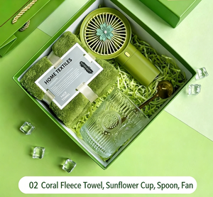 Juego de Toallas Premium en Caja de Regalo, Kit de Protección Solar para el Verano, Regalo para Familiares <span class=keywords><strong>y</strong></span> Amigos, Personalizable - Product Image 3