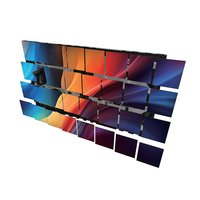 Solution clé en main AV pour micro-LED, entièrement compatible avec la maintenance frontale, montage mural empilable, vente en gros OEM, direct usine