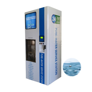 Estación Expendedora de Agua purificada promocional Máquina Expendedora de agua que funciona con monedas automática - Product Image 3