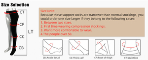 Medias <span class=keywords><strong>de</strong></span> Compresión <span class=keywords><strong>de</strong></span> una Sola Pierna, <span class=keywords><strong>de</strong></span> Spandex y Nailon, <span class=keywords><strong>de</strong></span> Color Sólido, <span class=keywords><strong>para</strong></span> el <span class=keywords><strong>Tratamiento</strong></span> <span class=keywords><strong>de</strong></span> <span class=keywords><strong>las</strong></span> Venas Varicosas <span class=keywords><strong>de</strong></span> la Pierna - Product Image 3