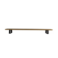 SAMDI Premium moniteur support en bois étagère de bureau réglable extensible polyvalent meubles pour salon école ordinateur bureaux