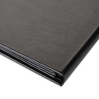 Porte-menus en cuir sur mesure, porte-menus alimentaires, porte-documents, livrets en similicuir, couvertures de menus pour restaurants