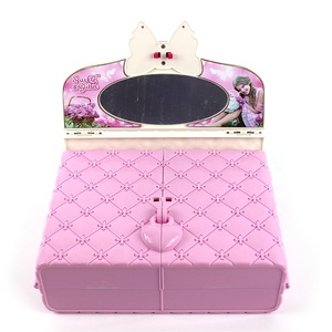 Jouet de maquillage en plastique, ensemble de jeu éducatif miniature pour filles, jouet de maquillage - Product Image 3
