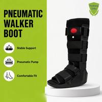 Botte médicale pneumatique haute à semelle antidérapante en TPR pour le soulagement et la stabilisation des entorses de la cheville et de l'œdème