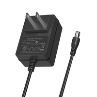 Adaptateur secteur à charge rapide RWX 24W 12V DC 2A avec connexion par prise, matériau PC, prises universelles UK/EU/US/AU pour ordinateur portable