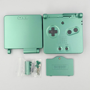 Carcasa Completa para GBA SP <span class=keywords><strong>Gameboy</strong></span> Advance SP con Lente, Nueva Carcasa Verde Rayquaza - Product Image 4