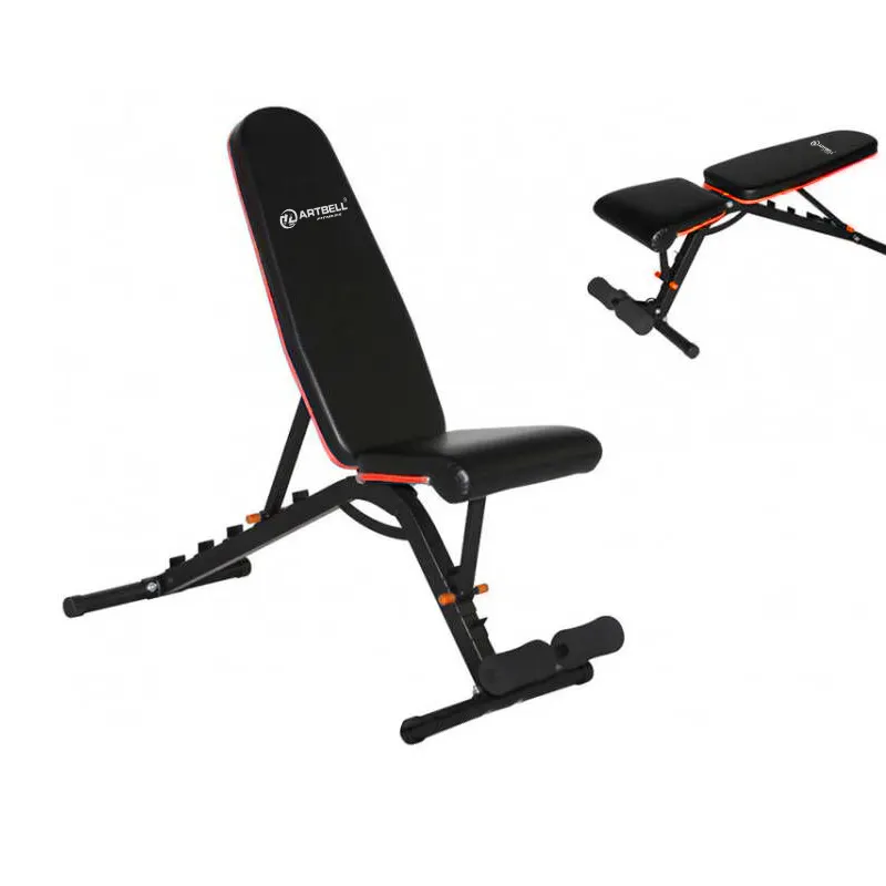 เก้าอี้ออกกำลังกาย AB สำหรับใช้ในบ้าน,โต๊ะนอนหงายแบบพับได้เก้าอี้ออกกำลังกายกล้ามเนื้อม้านั่งยาวสำหรับยกบ้าน