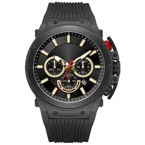 Reloj de Lujo con Logotipo Personalizado de Alta Calidad, Cronógrafo de Buceo, Acero Inoxidable, Diseño de Diseñador, Resistente al Agua 10 Bar, Reloj de Cuarzo con Correa de Silicona - Product Image 5