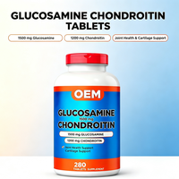 Glucosamine 1500mg Chondroïtine 1200mg 280 Comprimés Complément Alimentaire