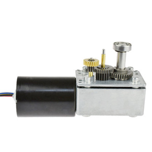 มอเตอร์ไมโครดีซีแบบไร้แปรงถ่าน ขนาด 42 มม. 300 รอบต่อนาที เกียร์โลหะ 12V 24V แบบยึดหน้าแปลน มอเตอร์แม่เหล็กถาวรขนาดเล็ก - Product Image 1