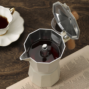 Moka <span class=keywords><strong>Mokka</strong></span> à Induction en acier inoxydable, 4 tasses, 9 tasses, 12 tasses, Portable, industriel, en aluminium italien, expresso, Pots à <span class=keywords><strong>café</strong></span> Moka - Product Image 3