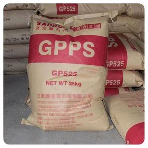 Raw Material FUXI Polystyrene <b>Plastic</b> Granules 861 Virgin General Purpose GPPS Granules - Product Image 1