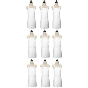 Wholesale New Arrival 3 Pockets Adjustable Bib <b>Apron</b> Chef <b>Kitchen</b> Cooking <b>Aprons</b> For <b>Women</b> Men In Unique Style And Best Quality - Product Image 3