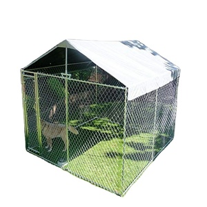 Caseta para Exteriores Plateada con Cubierta, 10' X 10' X 6', Construcción de Alambre Metálico - Product Image 1