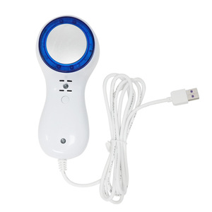 Appareil de beauté pour le visage blanc 15 cm, appareil de massage à brancher pour les soins du visage - Product Image 2