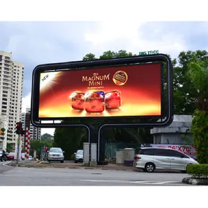 Dragonworth P16 Kecerahan Tinggi Luar Ruangan Layar LED Penuh Warna Display Iklan Tv DIP Led