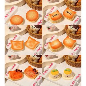 Funny Water Filled PVC PU Silicone Sensory Play <b>Squishy</b> Ice Cream Toy 6PCS <b>Squishy</b> Dessert Collection for Stress Relief - Product Image 5