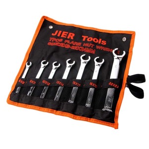 Dual-Purpose Wrench Metric Hex Open-End 45 Steel Industrial Grade Automotive Repair <b>Tool</b> - Product Image 4