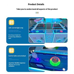 X Fighter Tank Coin-Operated Lottery Machine Four-<b>Player</b> Video Game Console Children's Entertainment Equipment Amusement Game - Product Image 5