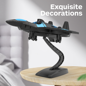 <span class=keywords><strong>Avion</strong></span> télécommandé 2.4G <span class=keywords><strong>F22</strong></span> Quadrotor, planeur en mousse pour figures de combat, vol stationnaire, 15 minutes d'autonomie, jouet RC - Product Image 5