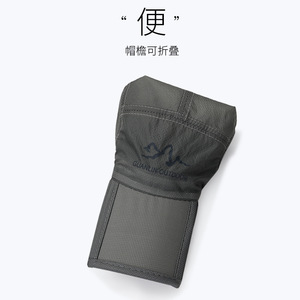 Chapeau hommes été parasol casquette à séchage rapide pliable chapeau <span class=keywords><strong>de</strong></span> soleil dames plage pêche protection uv casquette <span class=keywords><strong>de</strong></span> baseball - Product Image 5