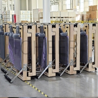 Machine de Pilates pliable en bois d'érable pour la remise en forme à domicile, conçue pour l'entraînement de force et de flexibilité