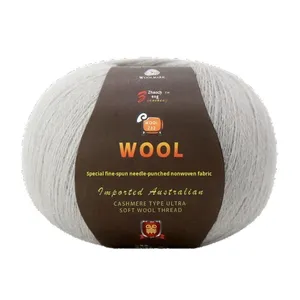 Laine <span class=keywords><strong>fine</strong></span> 2 fils, teinte, moyenne finesse, pelote de laine pour tricot à la main, tricot DIY, pull, écharpe, fil - Product Image 5