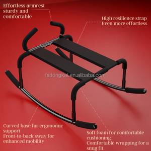 كرسي الأوضاع الجنسية المتأرجح من Dongkai، مقعد جنسي مرن من الفولاذ المقاوم للصدأ للبالغين، كرسي جنسي قابل للنفخ - Product Image 5