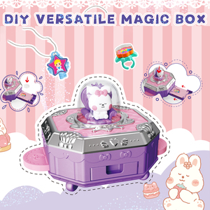 JinYing Color <b>Box</b> Purple Flash Bling Sticker Rich Accessories DIY Magic <b>Box</b> <b>Toys</b> for Kids - Product Image 2