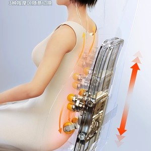 AUX Massage Cushion Small Fully Automatic Neck Waist Back Kneading Vibration Heat Therapy Home Use - Product Image 2
