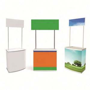 Mesa de Exhibición Portátil para Promoción de Productos 2025, Mostrador de Promoción para Exhibición en Tiendas, Mesa de Publicidad - Product Image 1