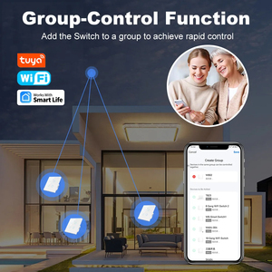 Interrupteur intelligent Zigbee RKHK avec commande vocale, alternative sans neutre, pour éclairage LED - Product Image 4
