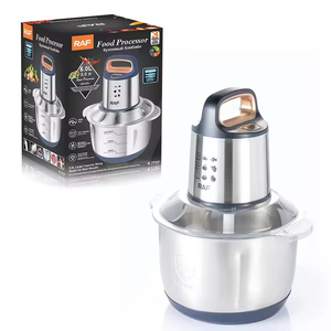 New Multifunction 5L <b>Meat</b> <b>Grinder</b> Stainless Steel 6 Blades Food Chopper Fufu Machine Yam Pounder Food Processor - Product Image 5