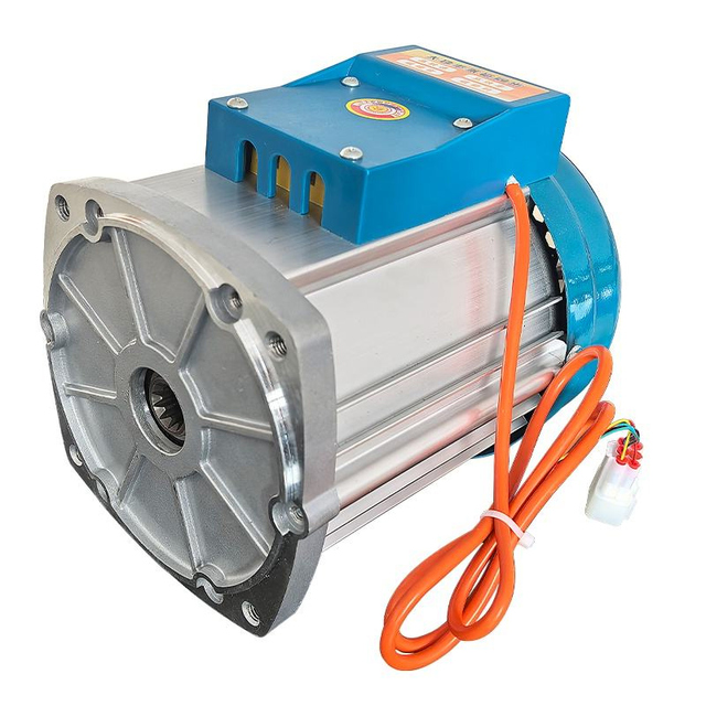 Wholesale High Quality 60V72V 1800W Brushless Pmsm Motor for E-Tricycles E-Golf Carts Permanent Magnet Motor DC Motors