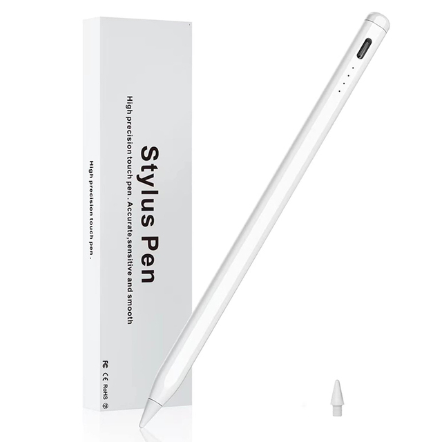 Stylus Pen for iPad with Palm Rejection&Fast Charge Compatible with (2018-2025) iPad Pro 11&12.9 Inch Air 3/4/5&iPad10/9/8/7/6th