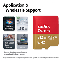 Untuk SDSQXAV-512G-GN6MN Kartu SD TF Baru Original 512GB SDXC UHS-I U3 V30 A2 190/130MB/s Grosir Massal