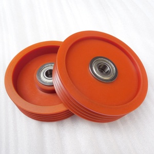 Poulie en bakélite à 3 rainures pour guide-câble 85*25 - Product Image 6