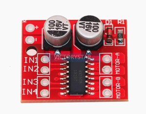 2-channel DC motor drive module, forward and reverse PWM <strong>speed</strong> <strong>regulation</strong>, dual H-bridge s2-channel DC motor drive module with f - Product Image 1